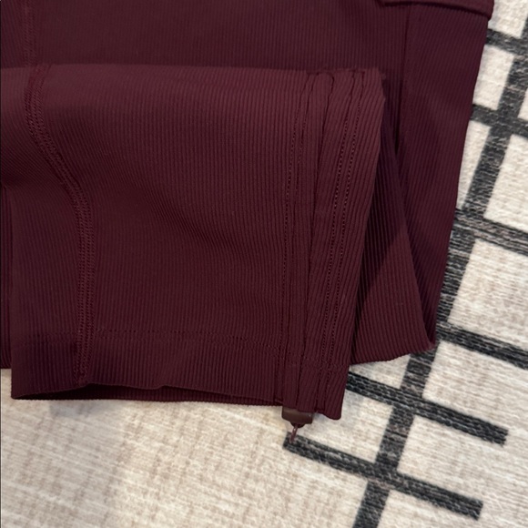 lululemon athletica Burgundy Leggings - Picture 5 of 6